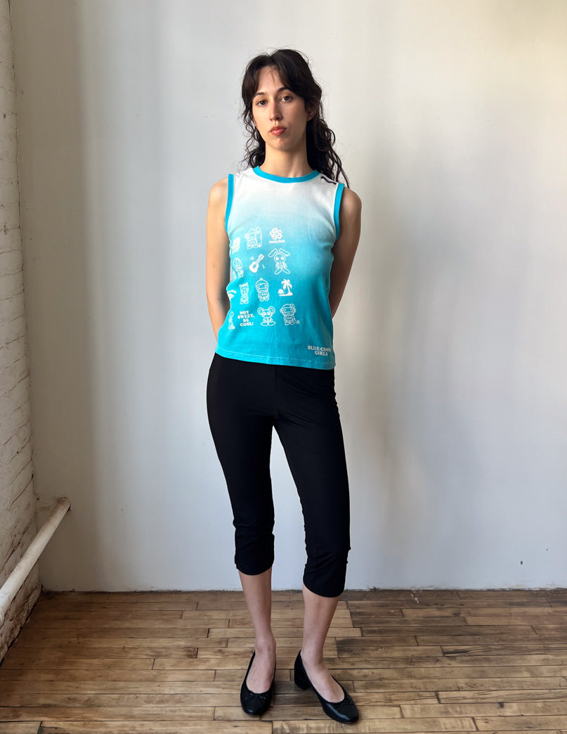 Blue Cross Ombre Tank