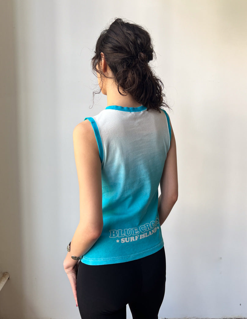 Blue Cross Ombre Tank