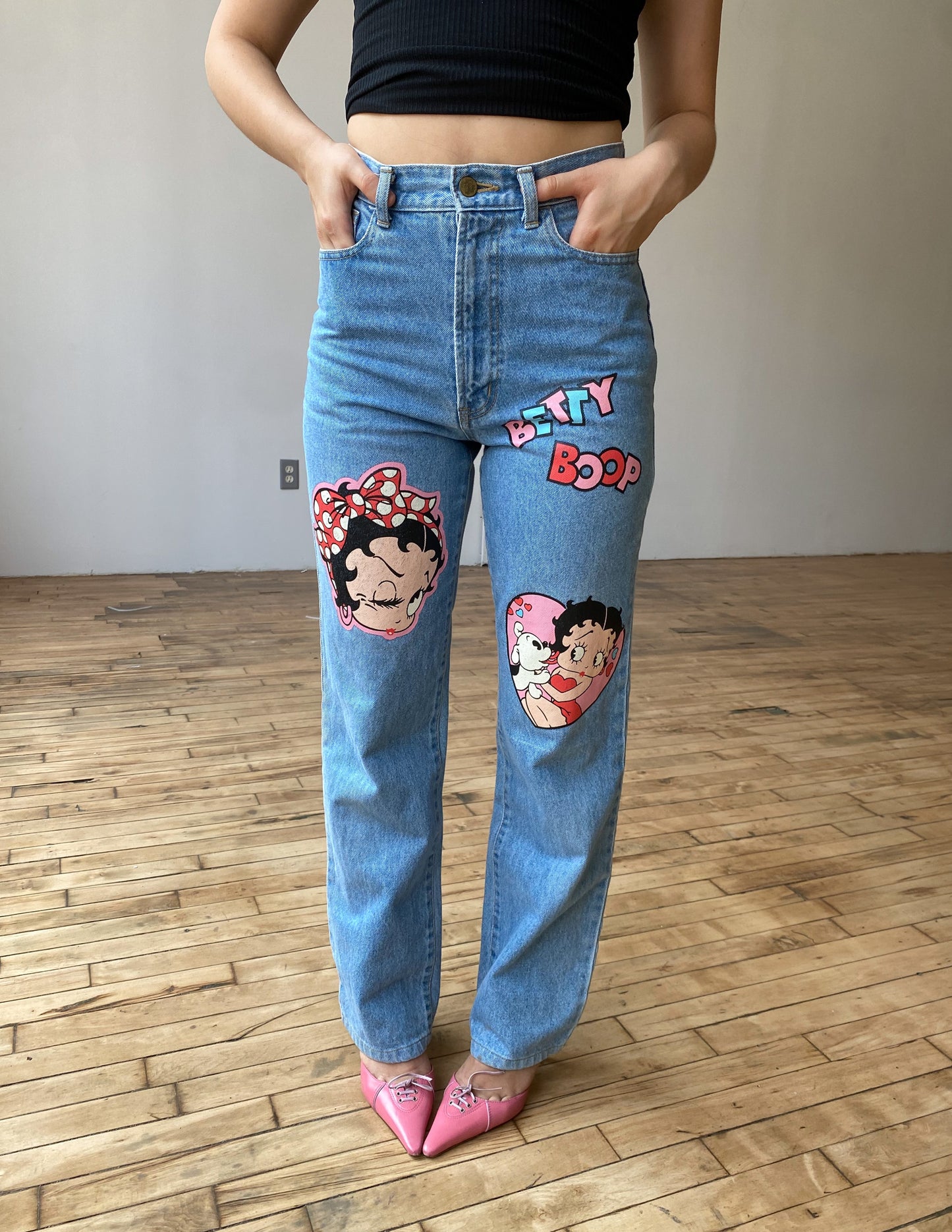 Vintage 90's Betty Boop High Waist Jean