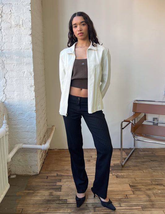 Wilson's Leather White Jacket