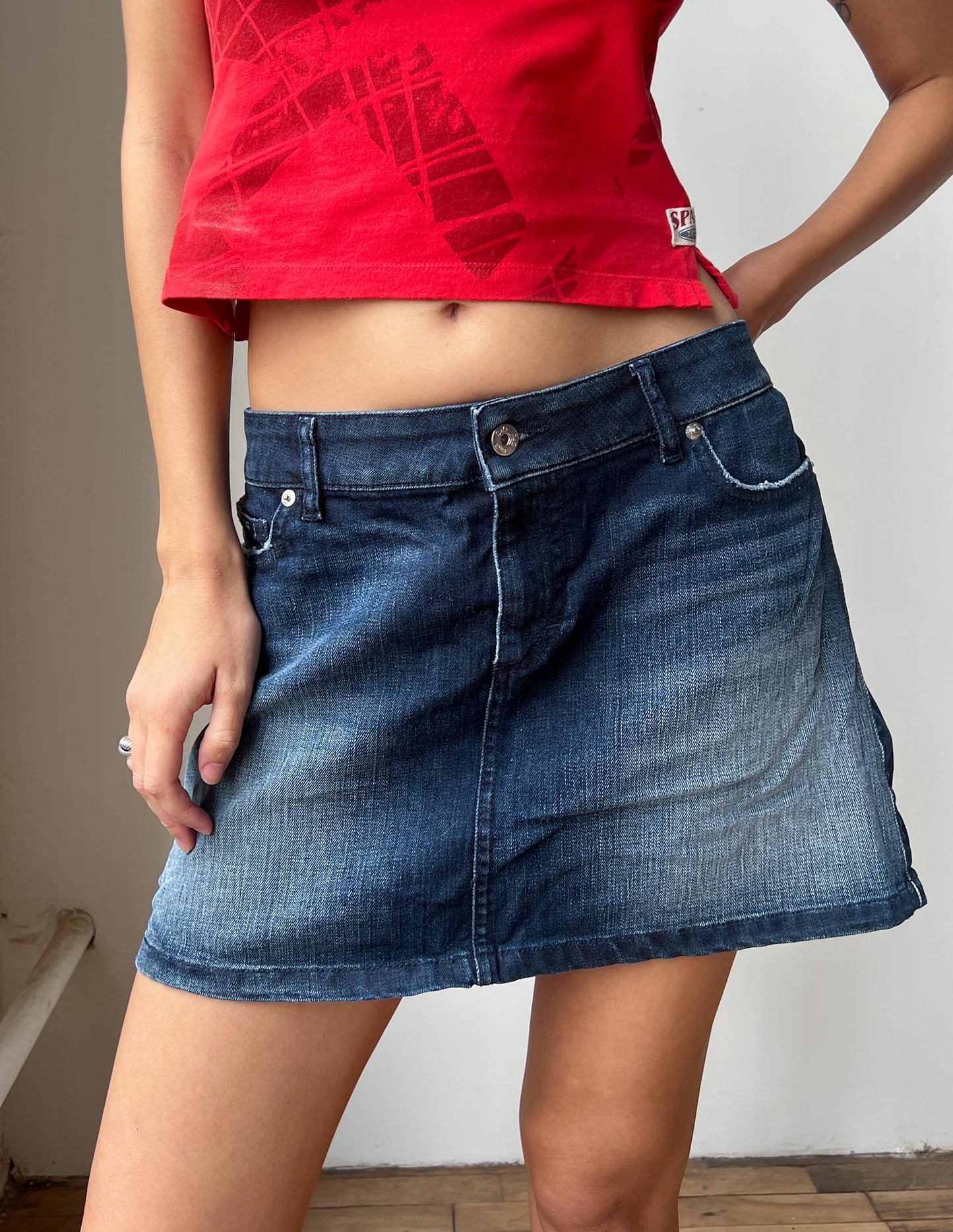 D&G Denim Mini Skirt