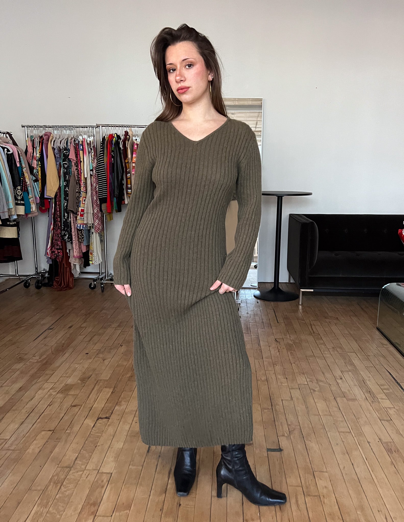 Angora sweater dress best sale