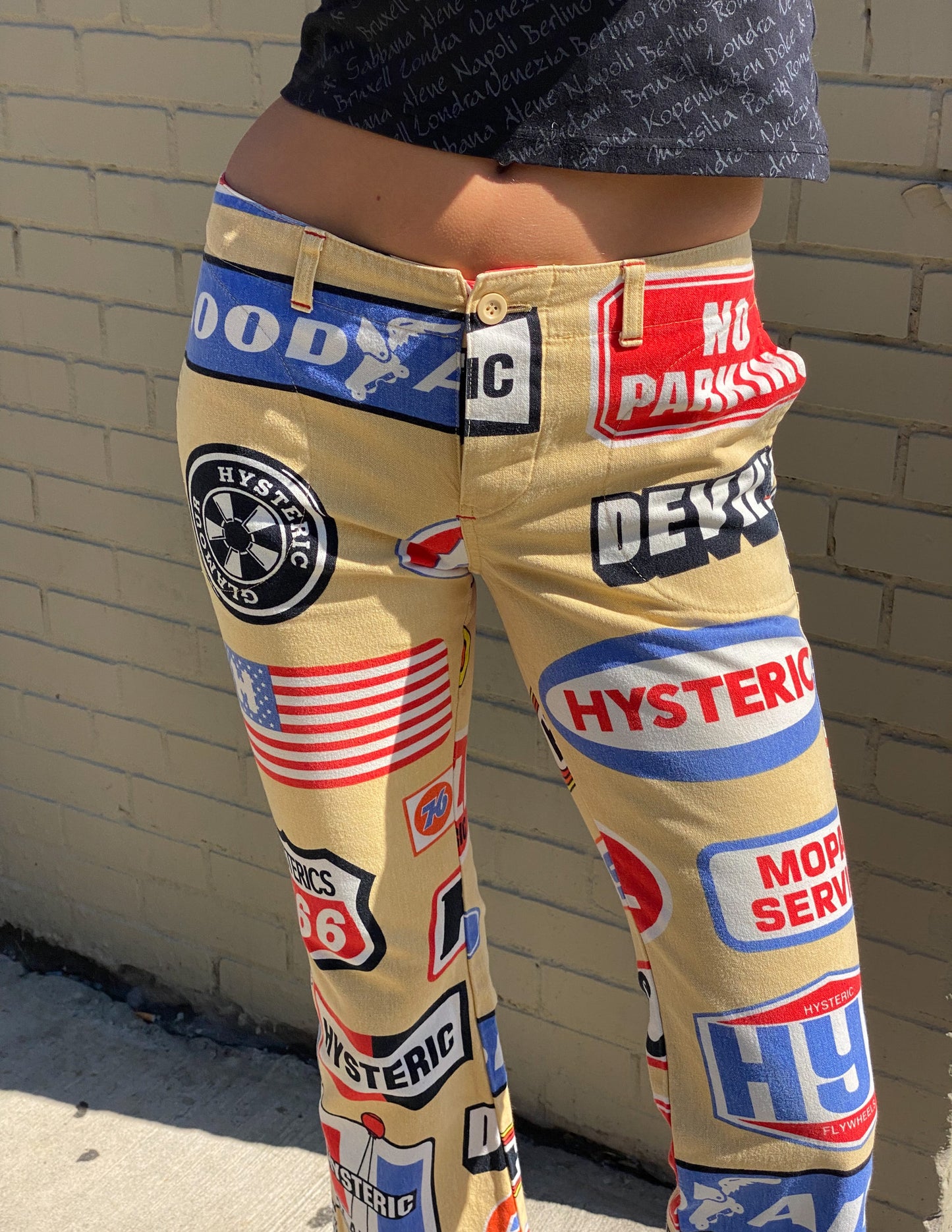 Hysteric Glamour Sticker Pant